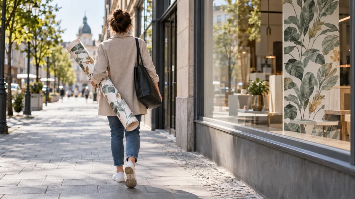 Egyedi tapétával a falak is a márkád részévé válhatnak